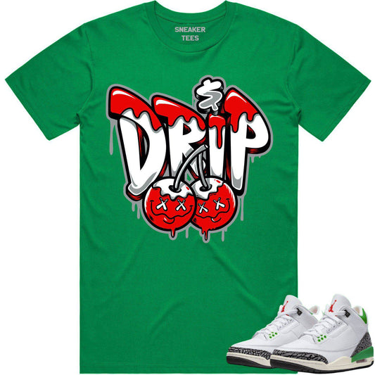 Lucky Green 3s Shirt - Jordan Retro 3 Lucky Green Shirt - Money Drip