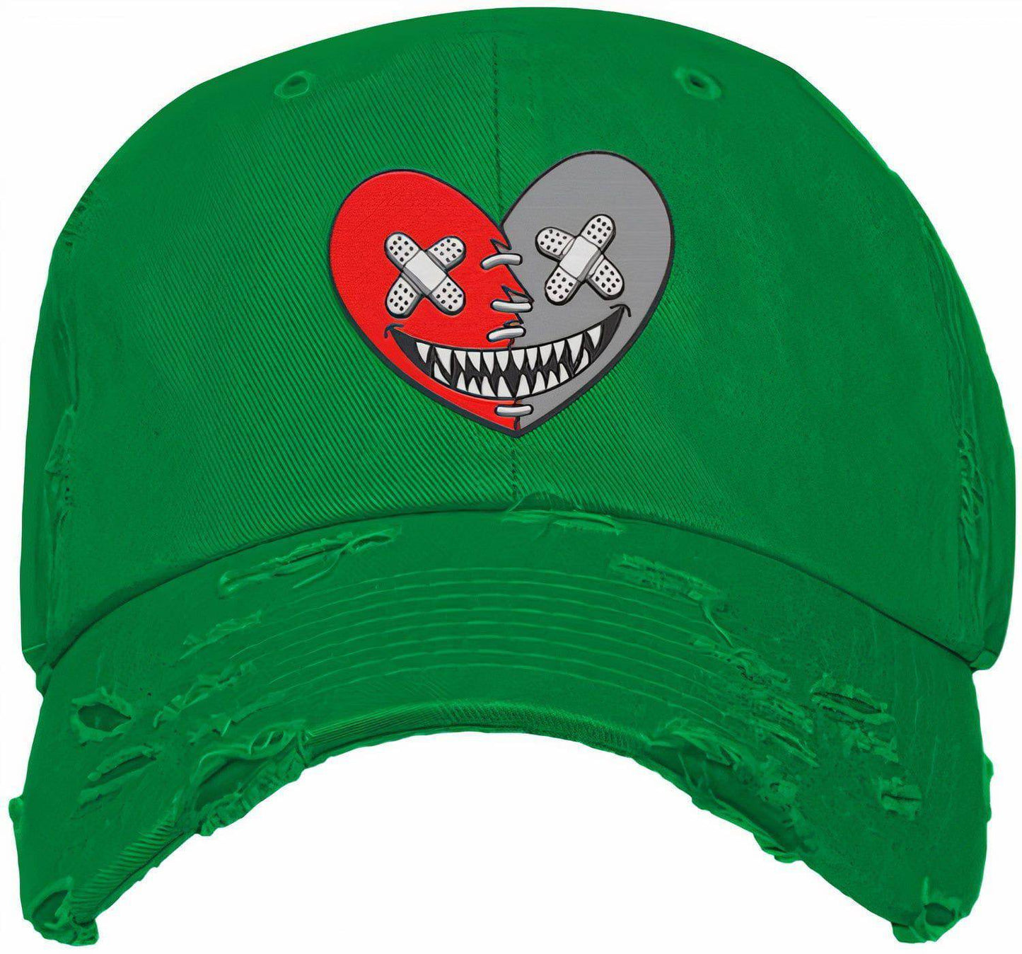 Lucky Green 5s Dad Hat - Jordan 5 Lucky Green 5s Hats - Red Heart Baws