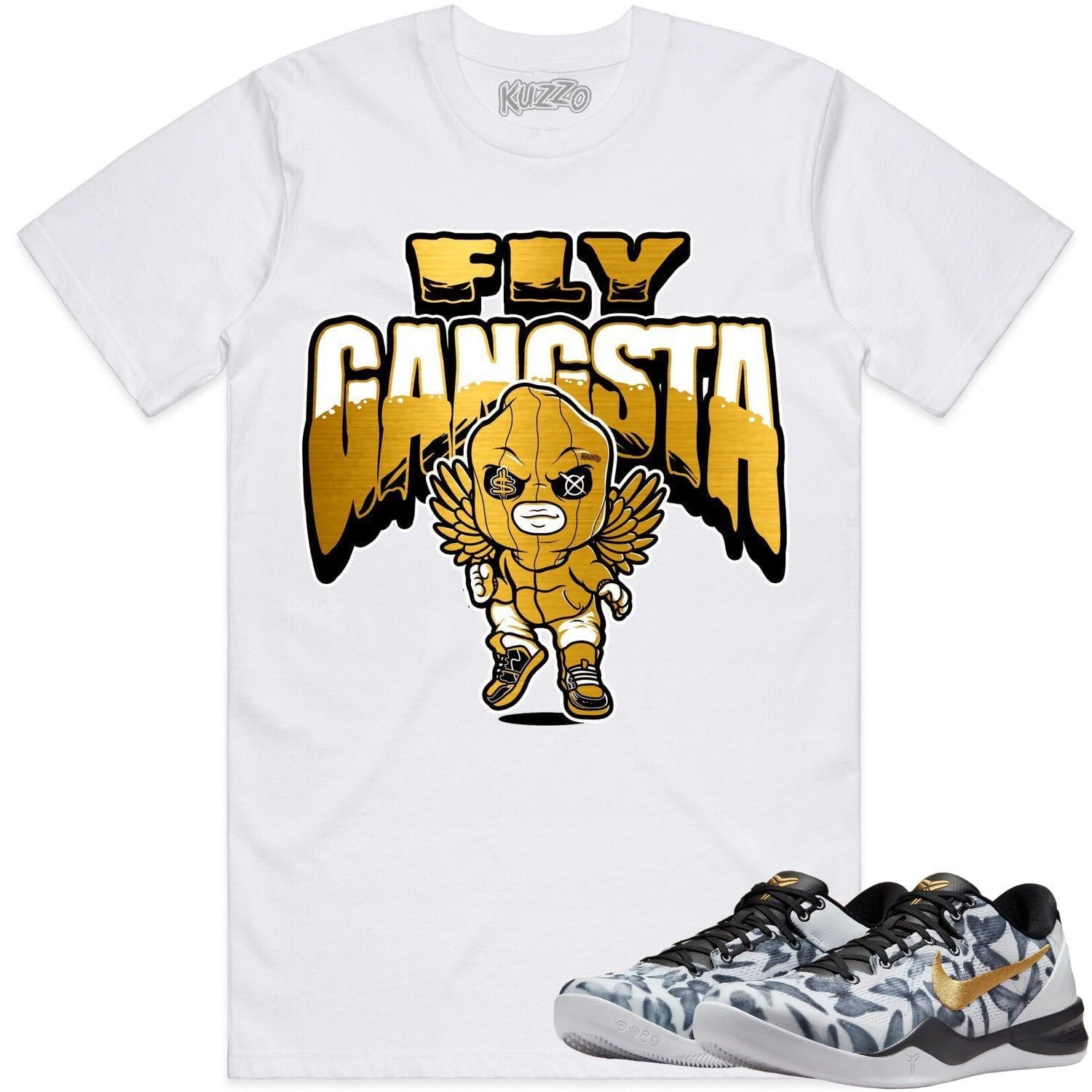 Mambacita 8ss Shirt - Kobe 8 Mambacita Gigi Shirts - Fly Gangsta
