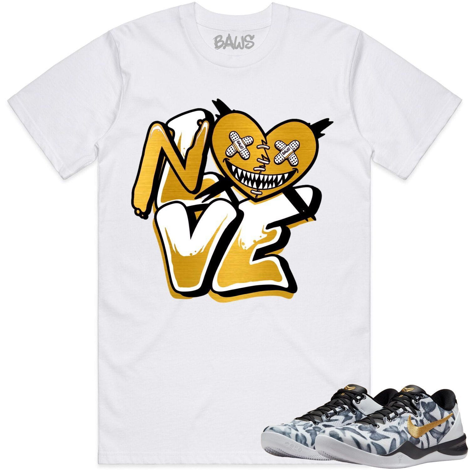Mambacita 8ss Shirt - Kobe 8 Mambacita Gigi Shirts - No Love