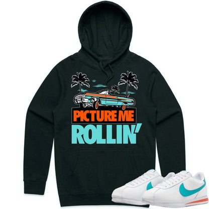 Miami Cortez Dolphins Hoodie - Cortez Hoodies - Miami Picture