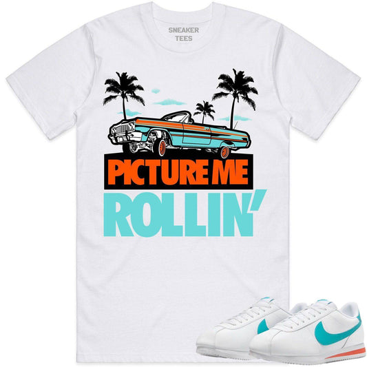 Miami Cortez Dolphins Shirt - Cortez Sneaker Tees - Picture