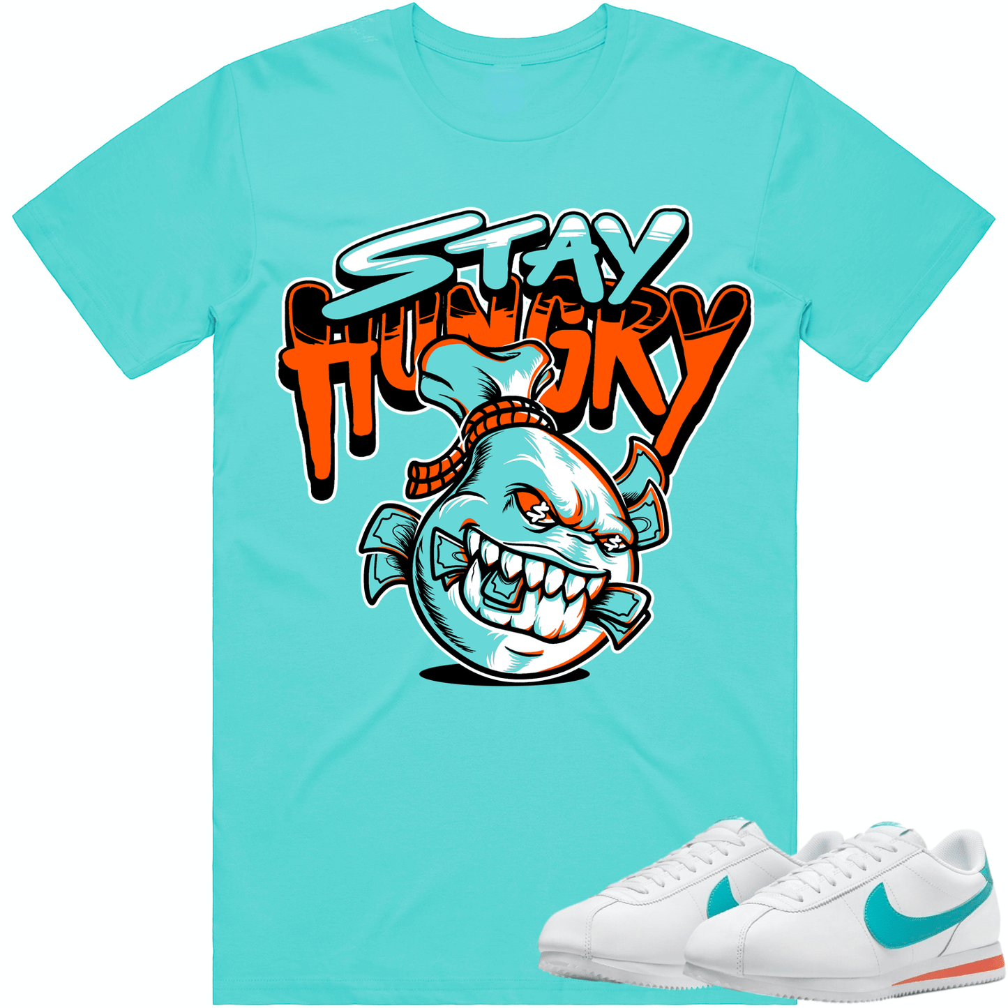 Miami Cortez Dolphins Shirt - Cortez Sneaker Tees - Stay Hungry
