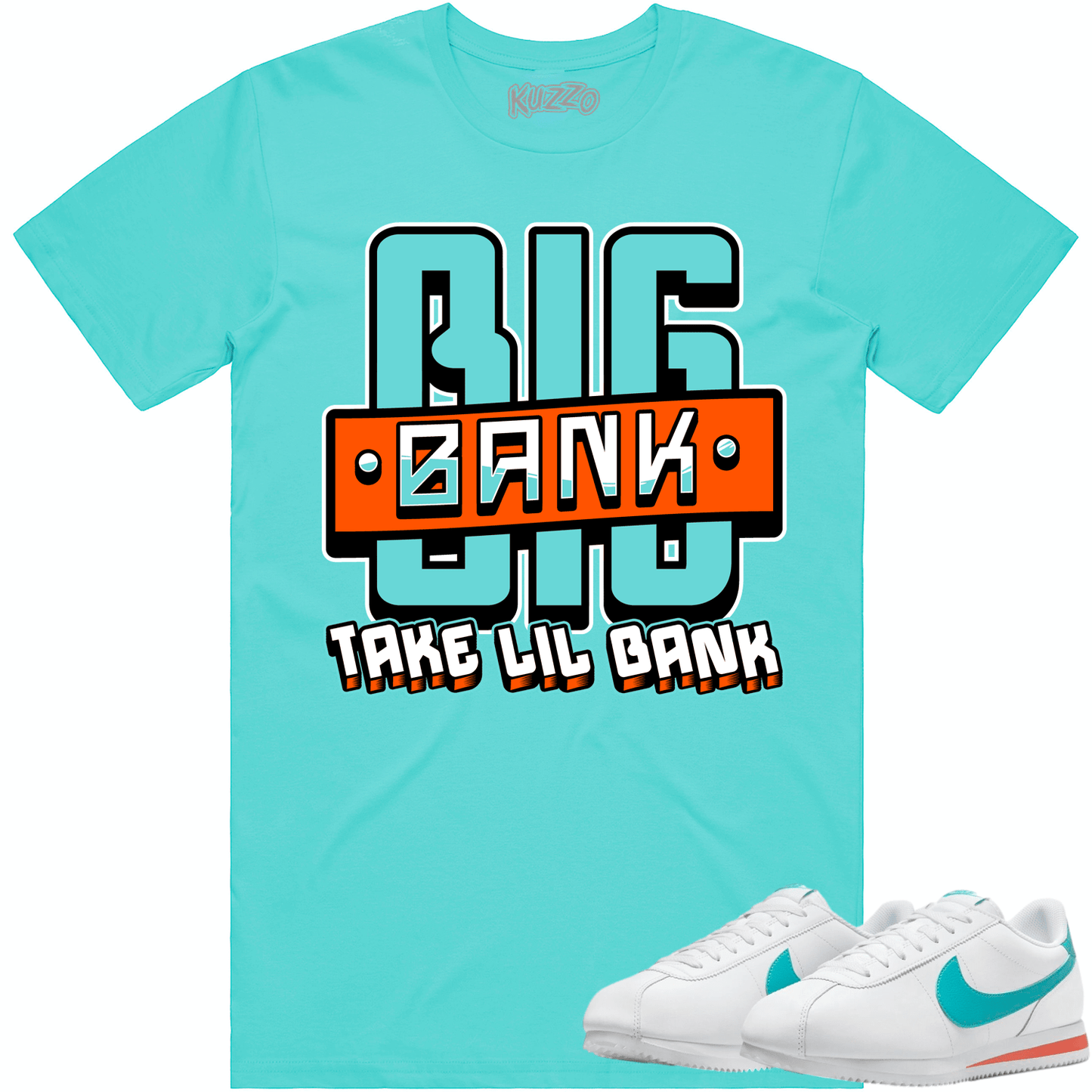 Miami Dolphin Cortez Shirt - Cortez Sneaker Tees - Big Bank