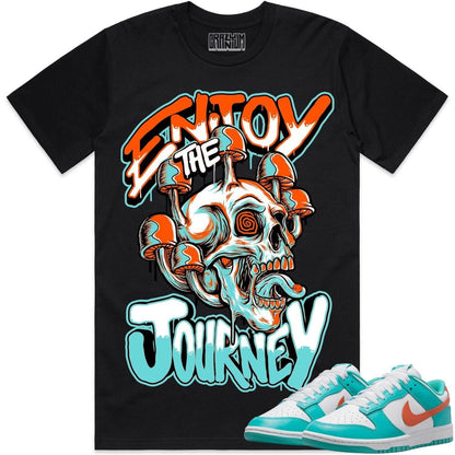 Miami Dolphin Dunks Shirts- Dunks Sneaker Tees - Enjoy the Journey