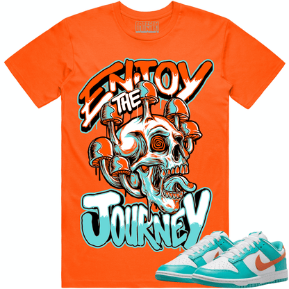 Miami Dolphin Dunks Shirts- Dunks Sneaker Tees - Enjoy the Journey