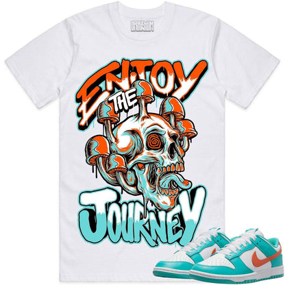 Miami Dolphin Dunks Shirts- Dunks Sneaker Tees - Enjoy the Journey