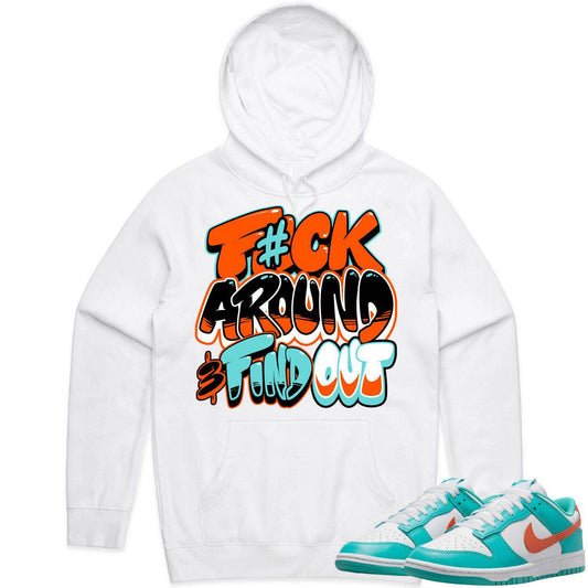 Miami Dunks Hoodie - Dolphins Dunks Hoodies - Miami F#CK