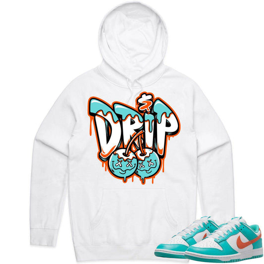 Miami Dunks Hoodie - Dolphins Dunks Hoodies - Miami Money Drip