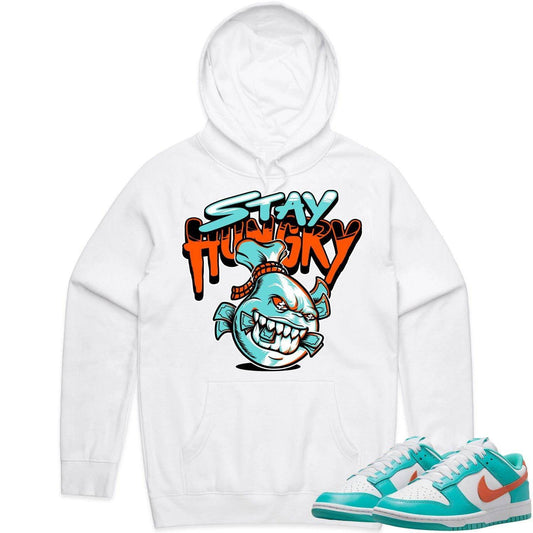 Miami Dunks Hoodie - Dolphins Dunks Hoodies - Miami Stay Hungry