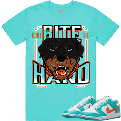 Miami Dunks Shirt - Dolphins Dunks Sneaker Tees - Dont Bite