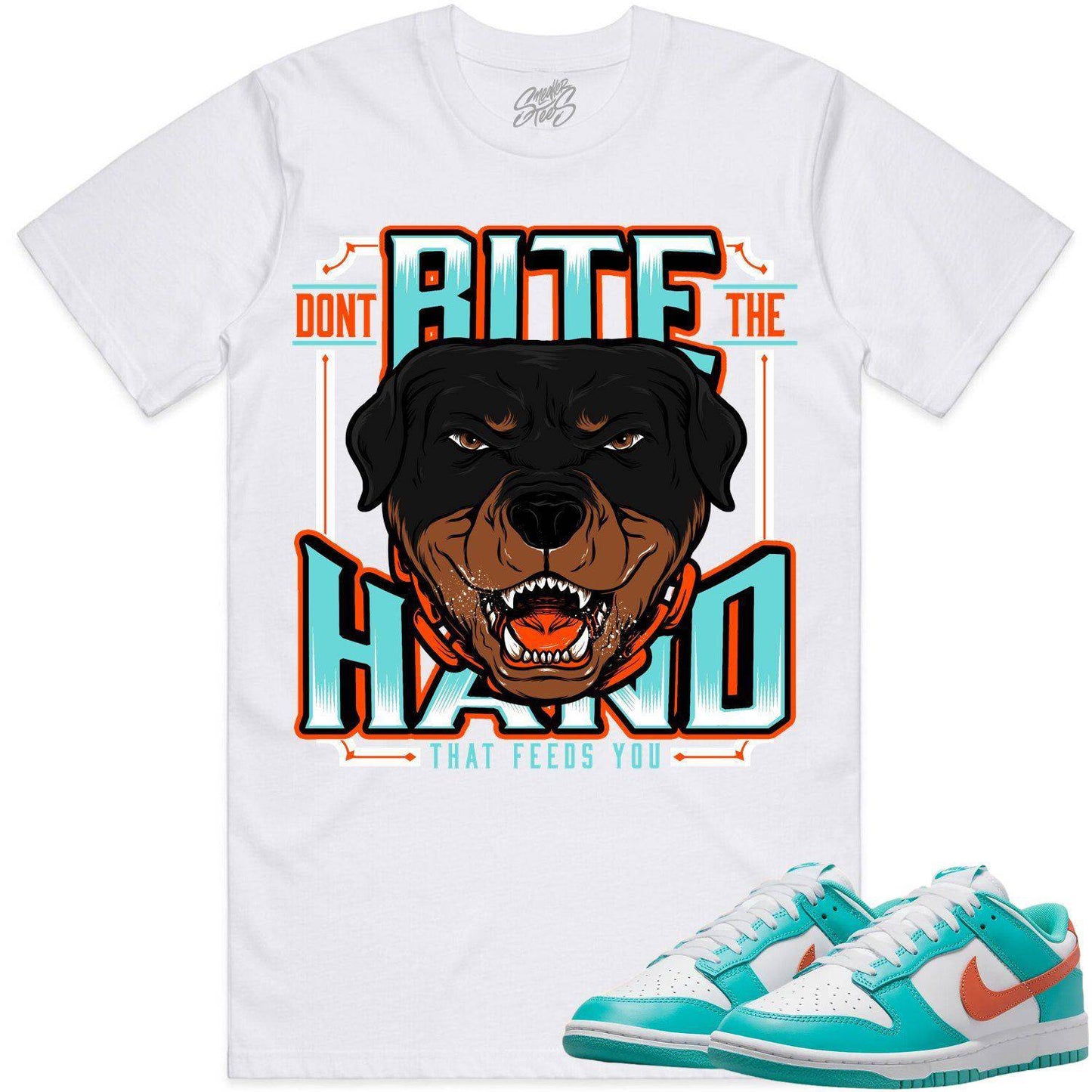 Miami Dunks Shirt - Dolphins Dunks Sneaker Tees - Dont Bite