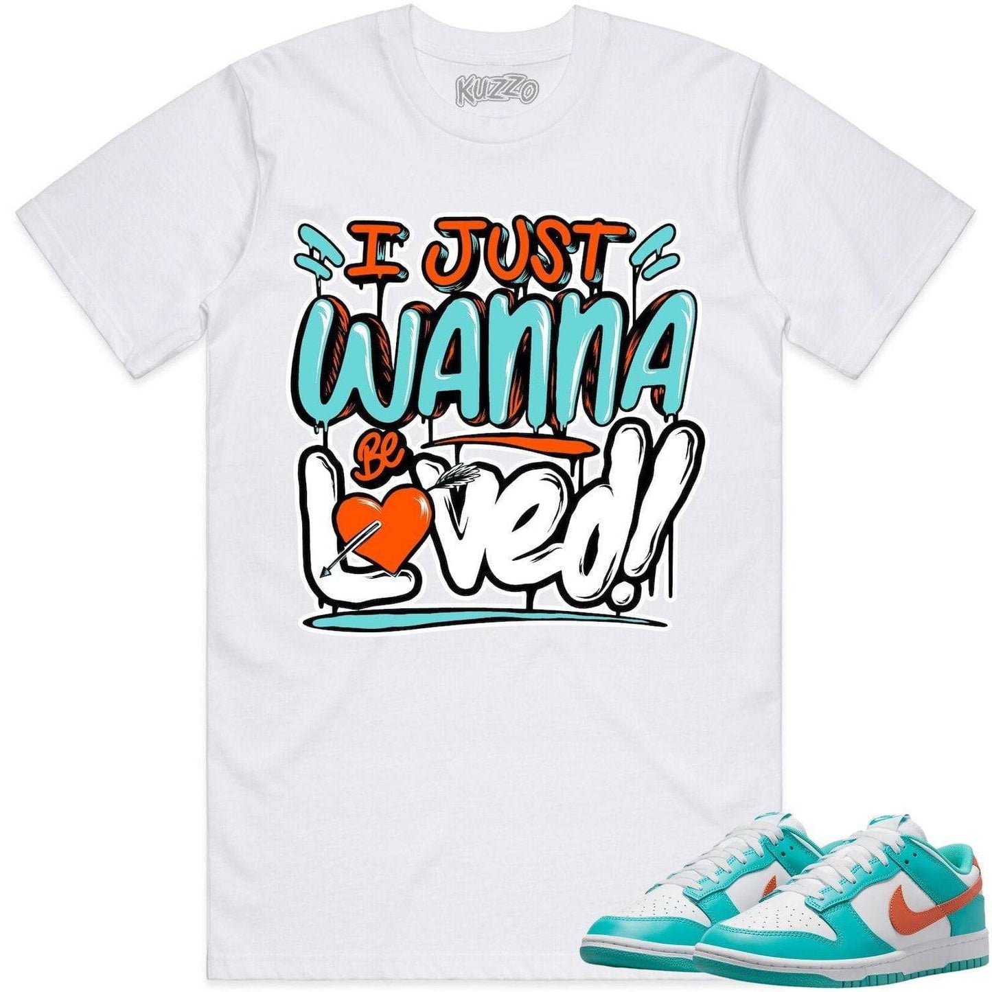 Miami Dunks Shirt - Dolphins Dunks Sneaker Tees - Loved