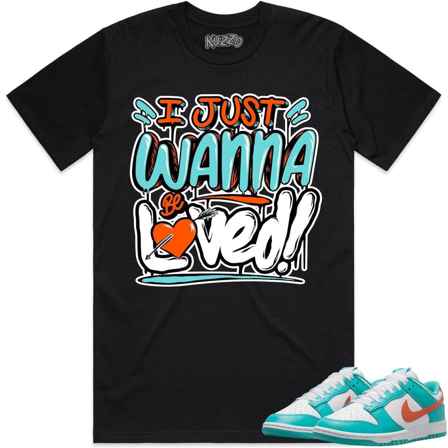 Miami Dunks Shirt - Dolphins Dunks Sneaker Tees - Loved