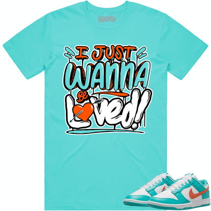 Miami Dunks Shirt - Dolphins Dunks Sneaker Tees - Loved