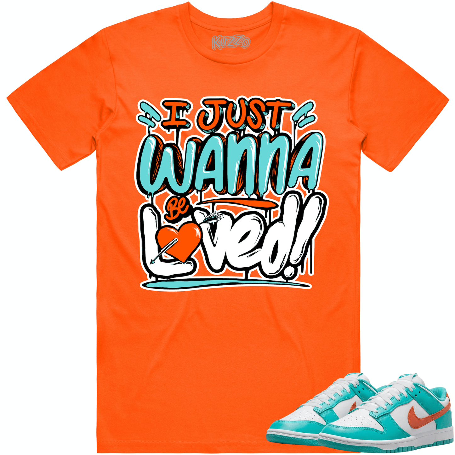 Miami Dunks Shirt - Dolphins Dunks Sneaker Tees - Loved