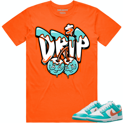 Miami Dunks Shirt - Dolphins Dunks Sneaker Tees - Money Drip