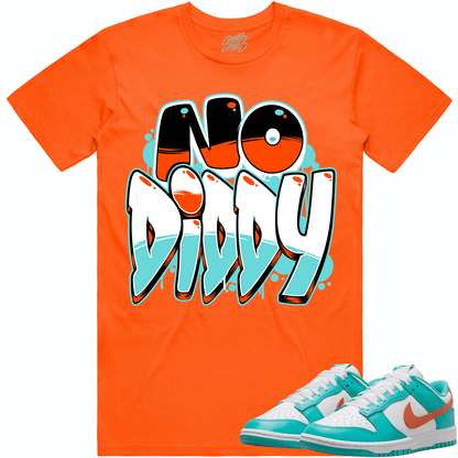 Miami Dunks Shirt - Dolphins Dunks Sneaker Tees - NoDiddy
