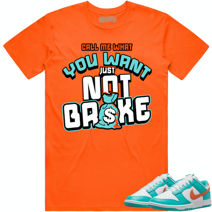 Miami Dunks Shirt - Dolphins Dunks Sneaker Tees - Not Broke