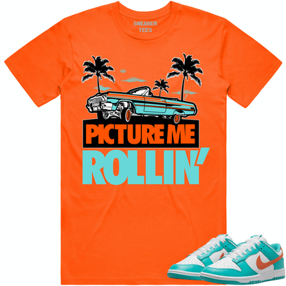 Miami Dunks Shirt - Dolphins Dunks Sneaker Tees - Picture Me