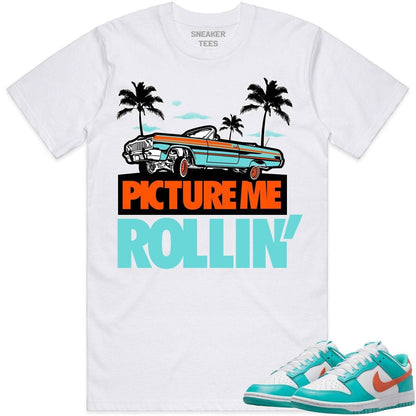 Miami Dunks Shirt - Dolphins Dunks Sneaker Tees - Picture Me