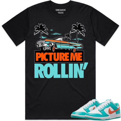 Miami Dunks Shirt - Dolphins Dunks Sneaker Tees - Picture Me