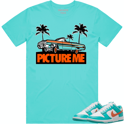 Miami Dunks Shirt - Dolphins Dunks Sneaker Tees - Picture Me