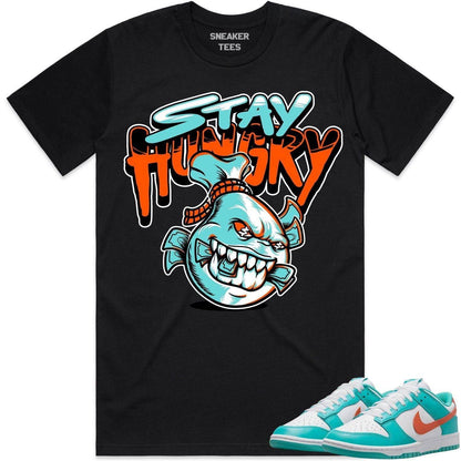 Miami Dunks Shirt - Dolphins Dunks Sneaker Tees - Stay Hungry