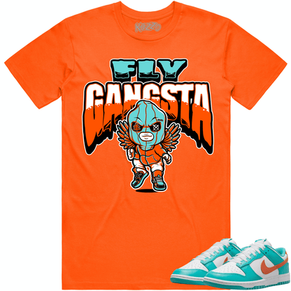 Miami Dunks Shirt - Miami Dunks Sneaker Tees - Miami Fly Gangsta