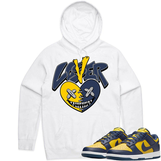 Michigan Dunks Hoodie - Michigan Dunks Hoodies - Lover Loser Baws