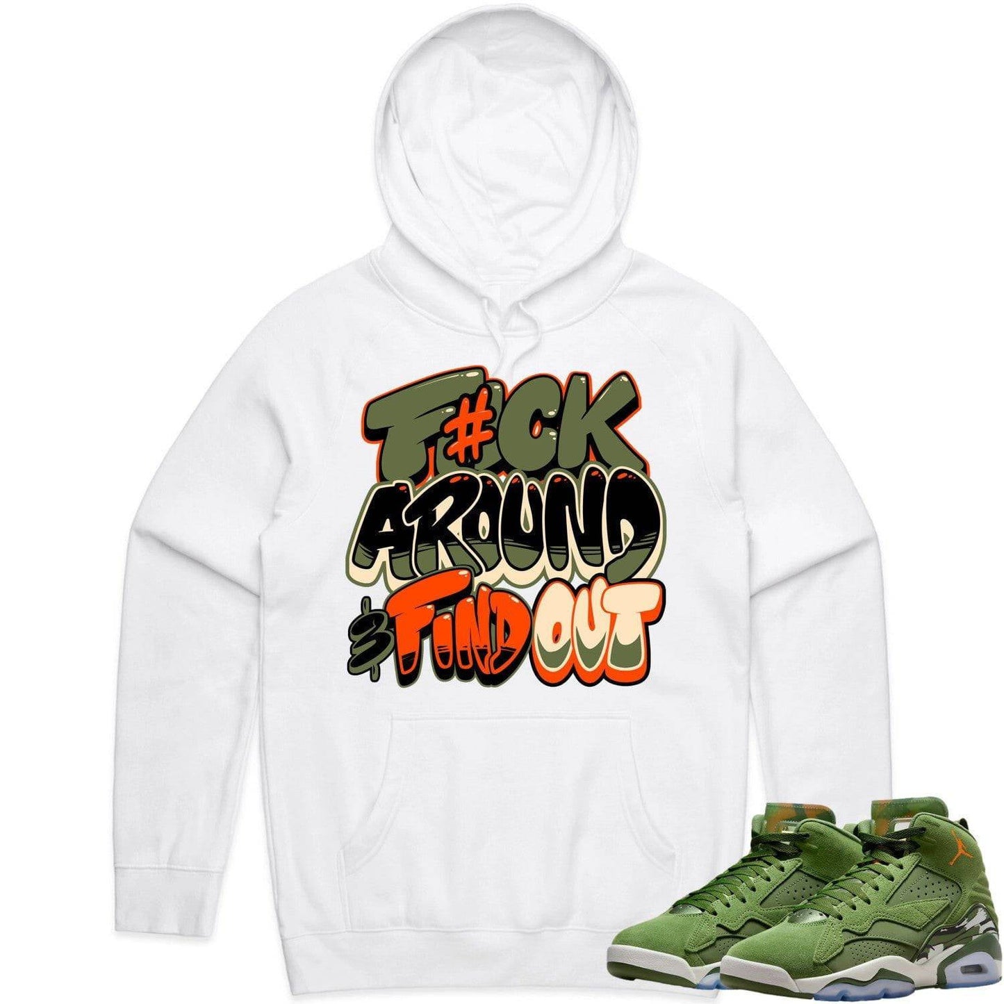 MVP Sky J Hoodie - Jordan MVP 678 Sky J Olive Hoodie - F#CK