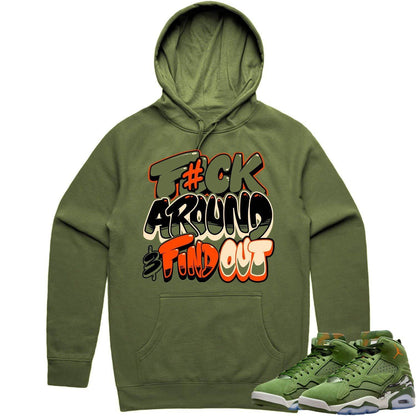 MVP Sky J Hoodie - Jordan MVP 678 Sky J Olive Hoodie - F#CK