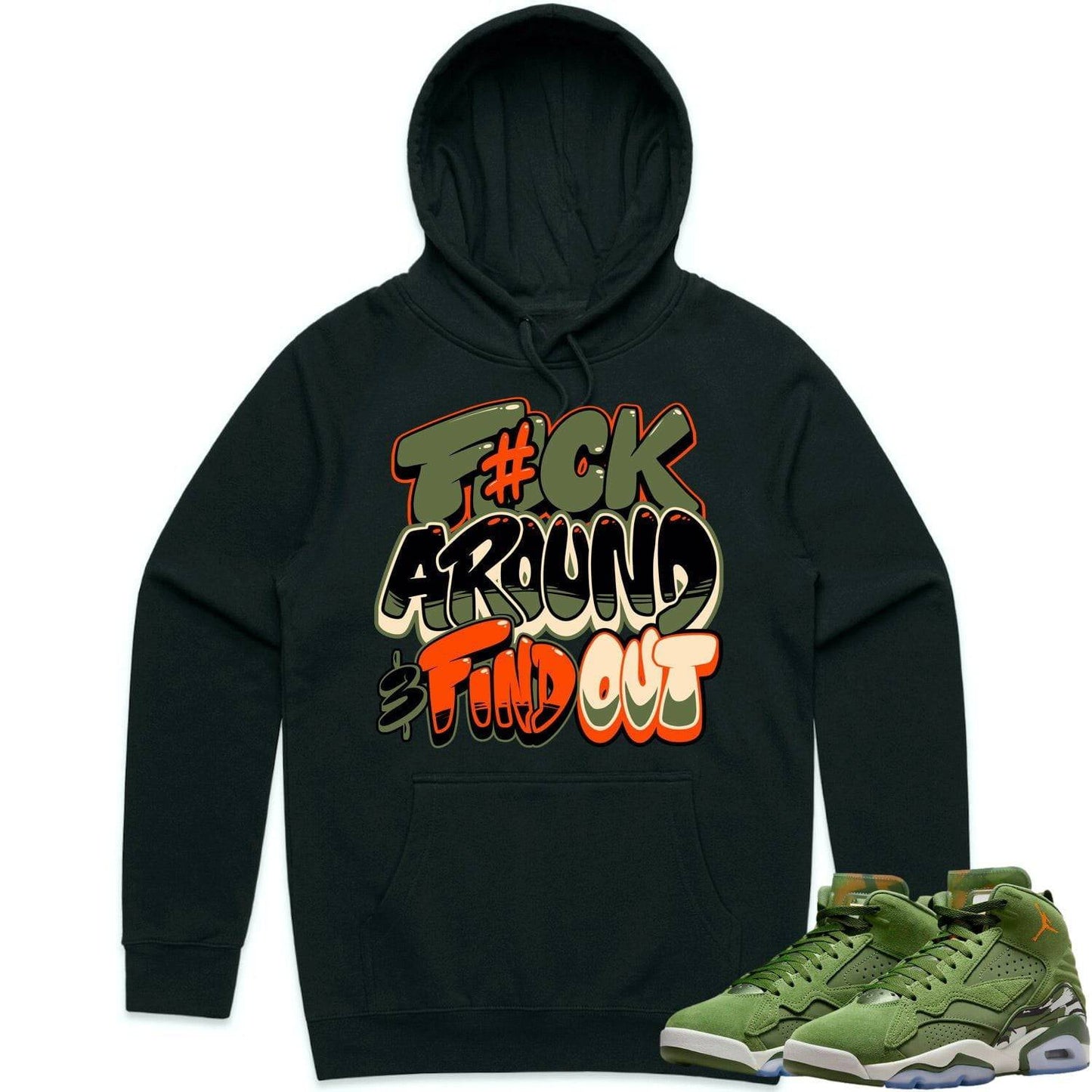 MVP Sky J Hoodie - Jordan MVP 678 Sky J Olive Hoodie - F#CK