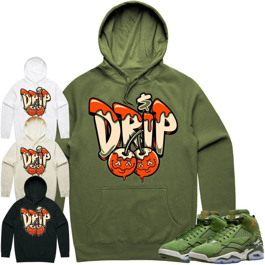 MVP Sky J Hoodie - Jordan MVP 678 Sky J Olive Hoodie - Money Drip