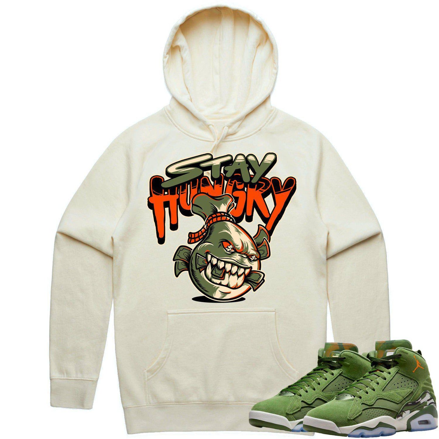 MVP Sky J Hoodie - Jordan MVP 678 Sky J Olive Hoodie - Money Drip