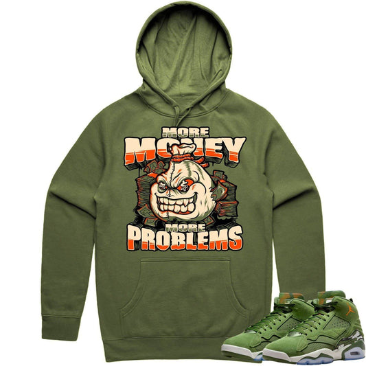 MVP Sky J Hoodie - Jordan MVP 678 Sky J Olive Hoodie - More Money