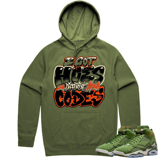 MVP Sky J Hoodie - Jordan MVP Olive Sky J Hoodie - Area Codes