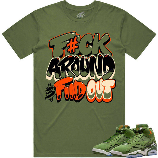 MVP Sky J Shirt - Jordan MVP 678 Olive Shirts - Celadon F#CK