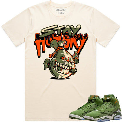 MVP Sky J Shirt - Jordan MVP 678 Olive Shirts - Celadon Money Drip