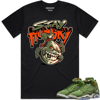 MVP Sky J Shirt - Jordan MVP 678 Olive Shirts - Celadon Money Drip