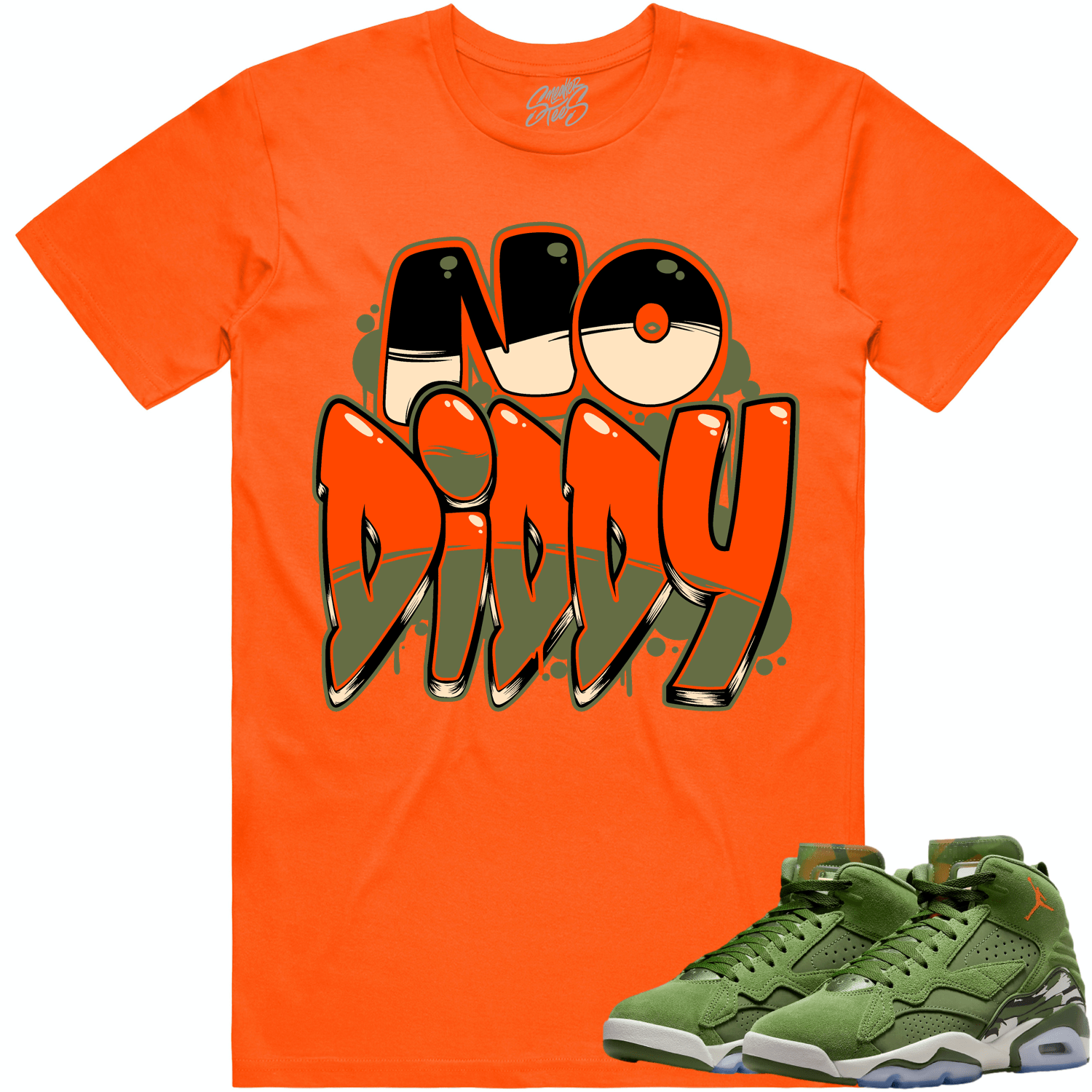 MVP Sky J Shirt - Jordan MVP 678 Olive Shirts - Celadon NoDiddy