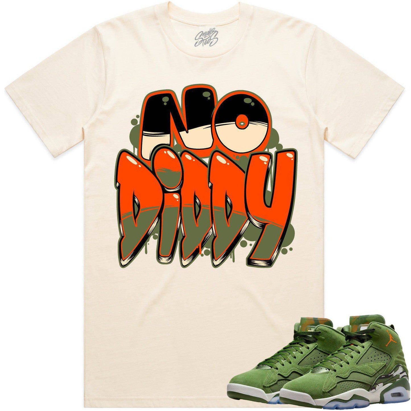 MVP Sky J Shirt - Jordan MVP 678 Olive Shirts - Celadon NoDiddy