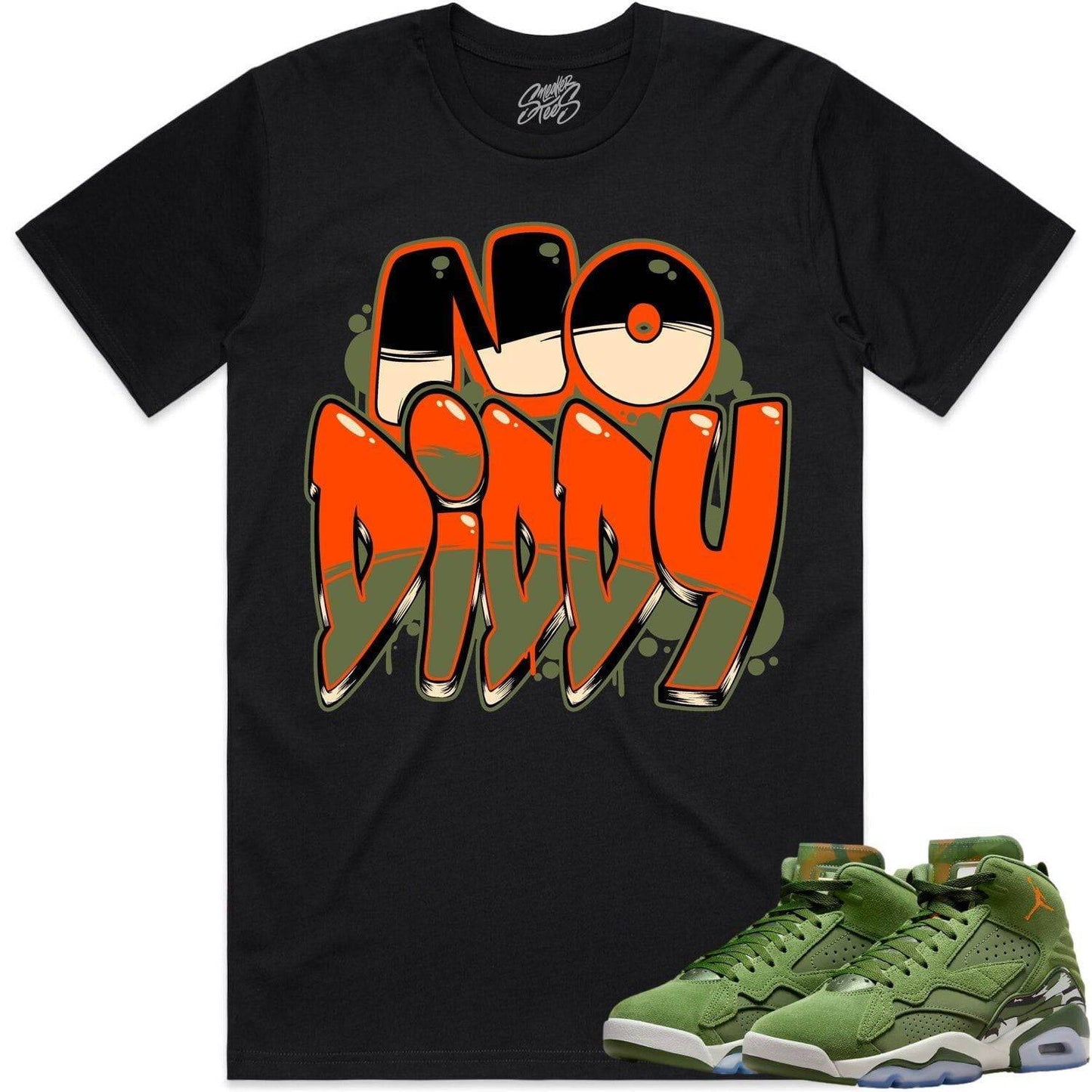 MVP Sky J Shirt - Jordan MVP 678 Olive Shirts - Celadon NoDiddy