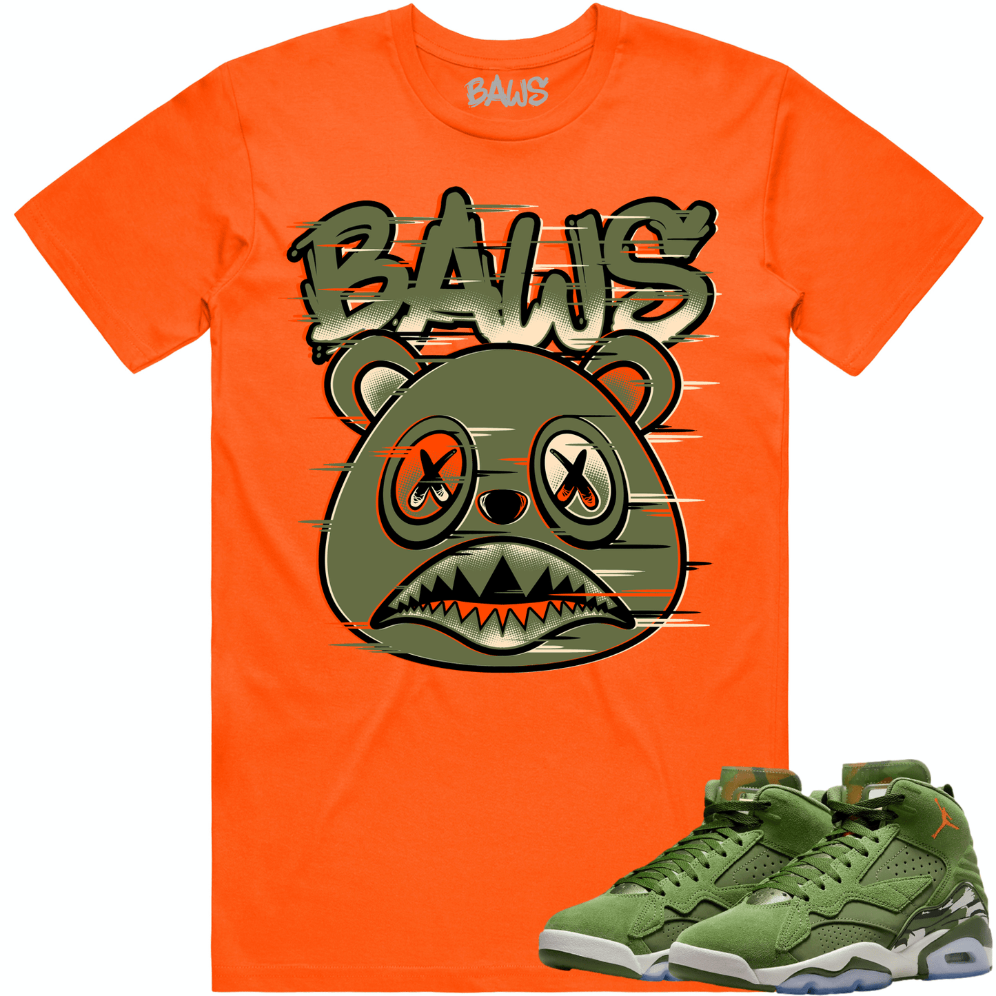 MVP Sky J Shirt - Jordan MVP 678 Sky J Olive Shirts - Glitch Baws