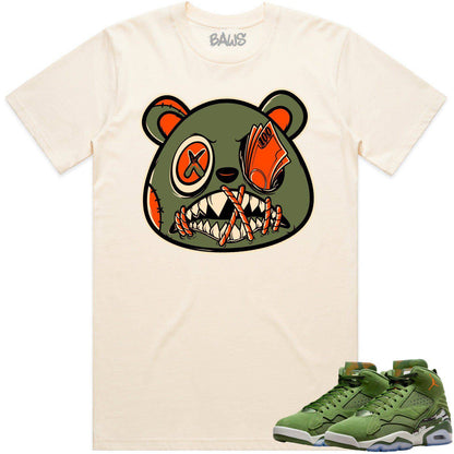 MVP Sky J Shirt - Jordan MVP 678 Sky J Olive Shirts - Money Talks Baws