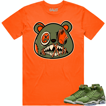 MVP Sky J Shirt - Jordan MVP 678 Sky J Olive Shirts - Money Talks Baws