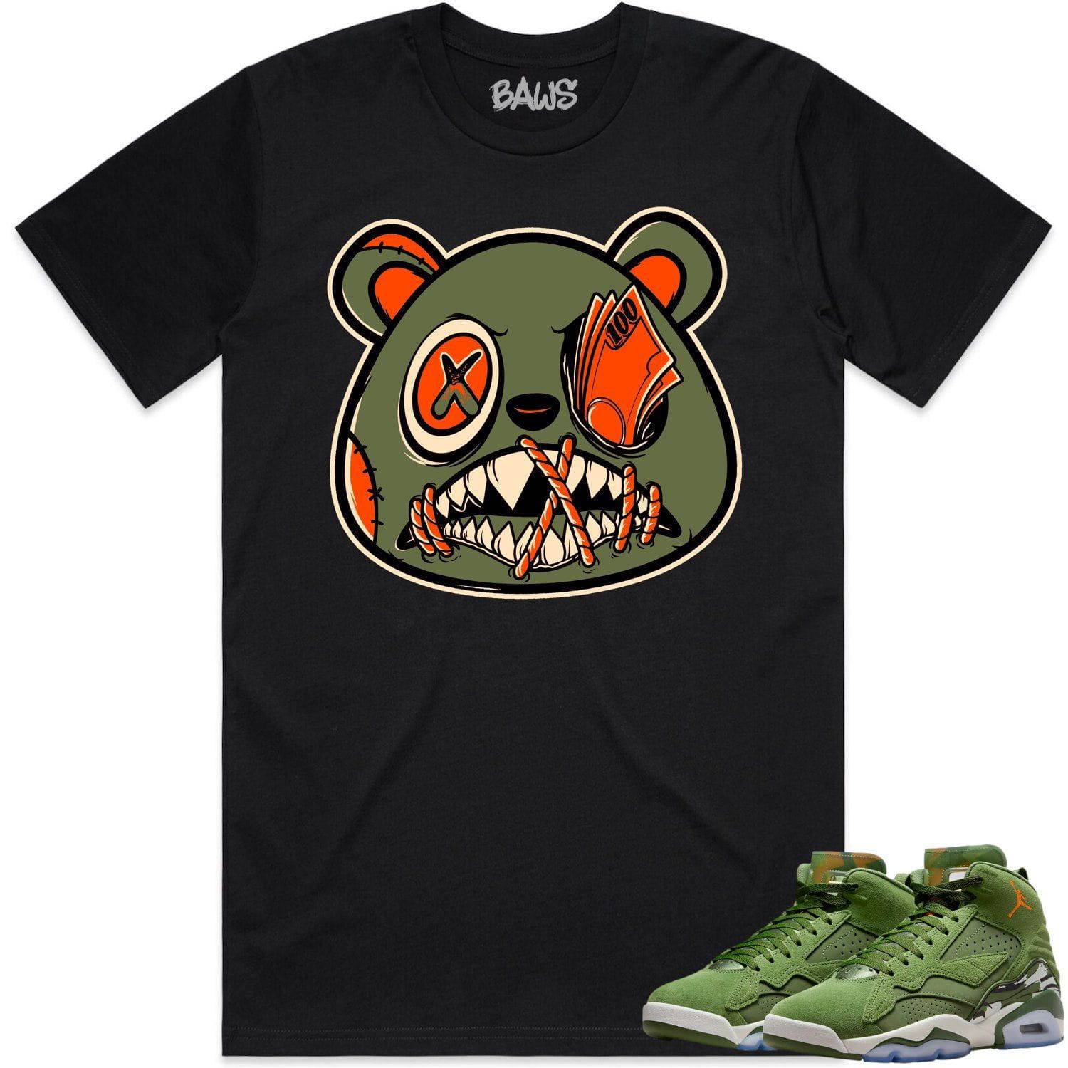 MVP Sky J Shirt - Jordan MVP 678 Sky J Olive Shirts - Money Talks Baws