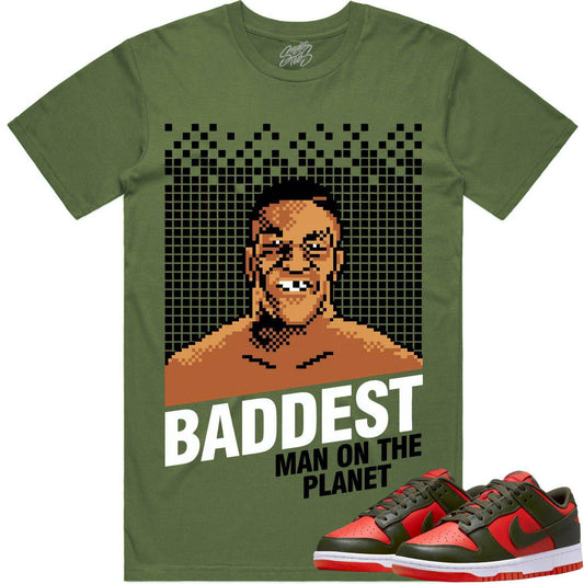 Mystic Red Dunks Shirt - Dunks SB Mystic Red Shirts - Baddest