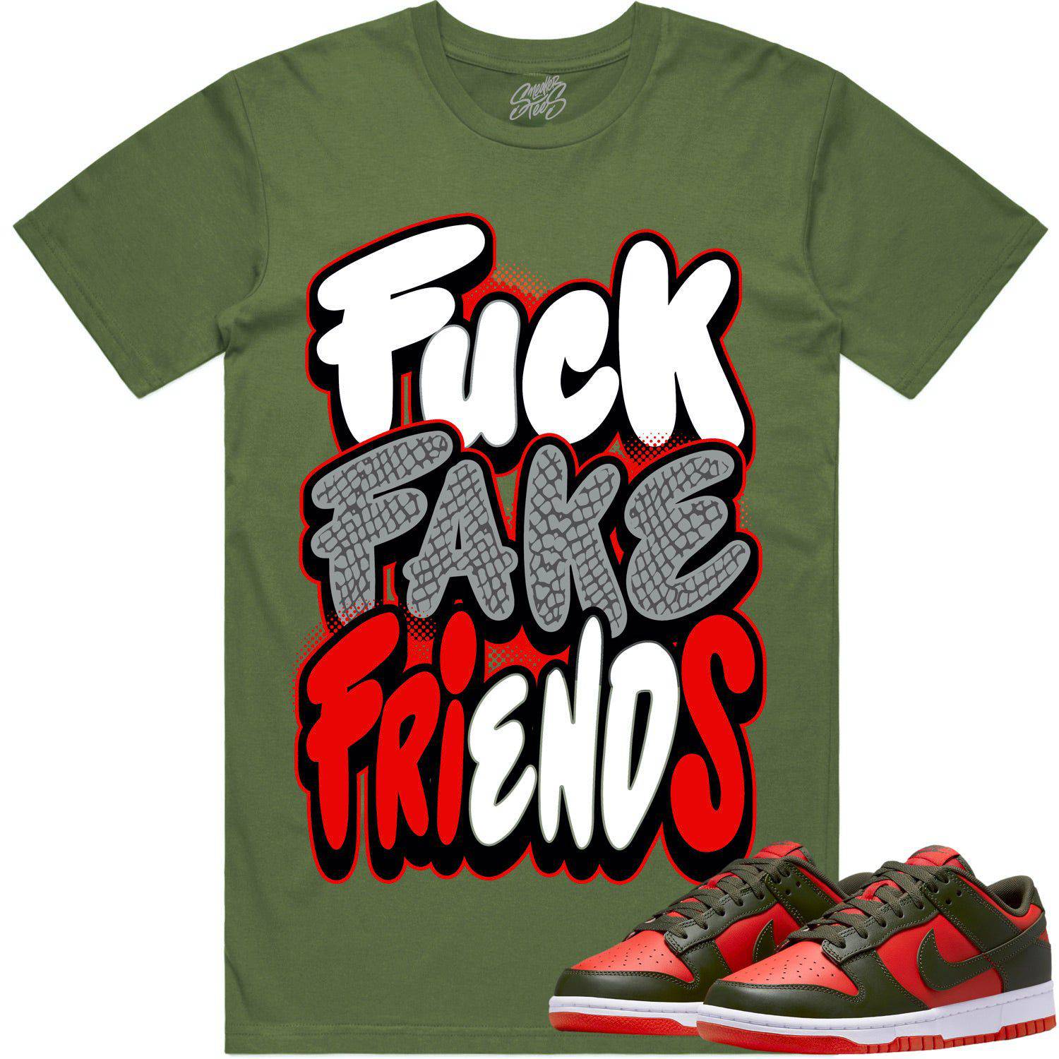 Mystic Red Dunks Shirt - Dunks SB Mystic Red Shirts - FFF