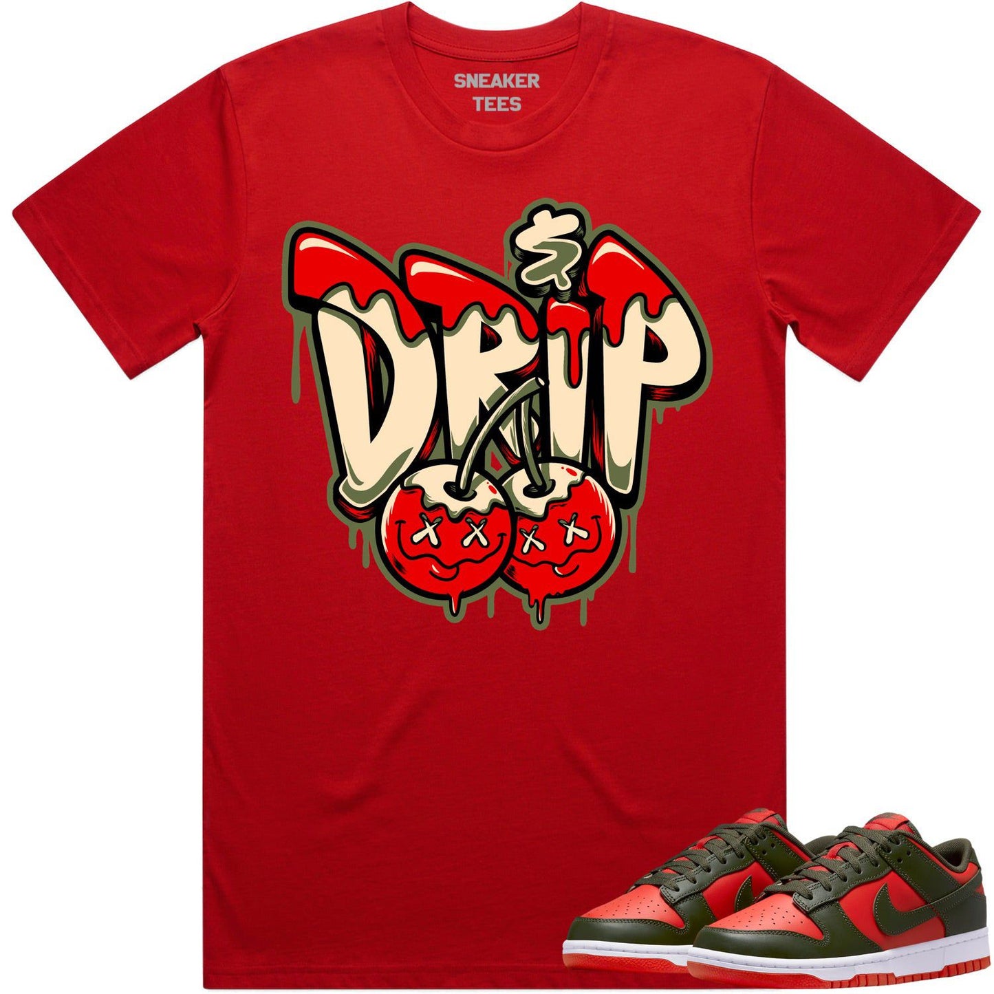 Mystic Red Dunks Shirt - Dunks SB Mystic Red Shirts - Money Drip